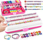 Cmiolacuna Friendship Bracelet Making Kit for Girls, 3-Layer Storage Box Arts and Crafts Bracelets Jewelry String Maker Kit Ages 8-12,Best Christmas Birthday Gift for Girls 6 7 8 9 10 11 12 Year Old