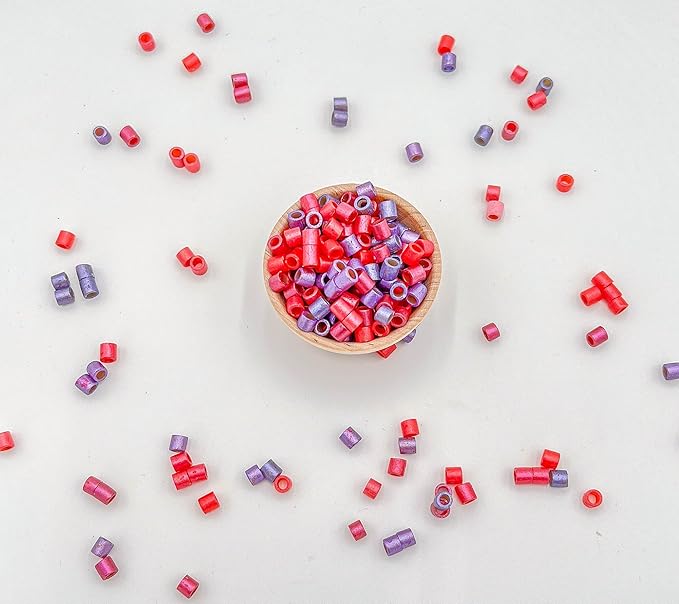 4 Cups of Valentine's Day Ditalini Pasta Sensory Bin Filler for Sensory Table