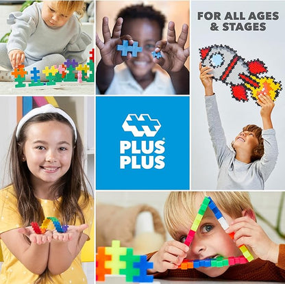 PLUS PLUS - HEXEL Flora - Fidget Sensory Puzzle Toy - Travel Friendly, Quiet Stress and Anxiety Relief for Kids/Adults