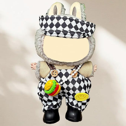 4 Pack—17cm Doll Clothes,Premium Doll Outfit with Accessories,Doll Princess Skirt,Cute Clothes Outfit for 17cm Dolls,End Dolls Fashion Clothing Set(No Dolls and Shoes) (Set A)