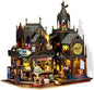 Miniature House Kit Magic City Ⅱ, DIY Miniature Dollhouse Kit for Adults, Tiny House Unique Decor with LED Lights, Wooden Craft Mini Model Kits, Birthday Gift for Teens Family Friends