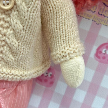 BlissfulPixie Waldorf Handmade Rag Doll - Personalized Collectors Plush for Kids Birthday Present With Beautiful Box-Caroline 12"