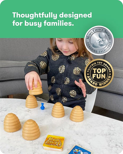SimplyFun Bee Alert - A Matching Game for Kids That Tests Your Memory and Patience While Learning How to Take Turns - Educational Learning Game - 2 to 5 Players - for Kids Ages 5 & Up