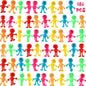 Libima 180 Pcs Stretchy Bendable Man Treasure Box Toys for Classroom Stretchable Smile Figures Assorted Color Bendable Carnival Prizes Party Gift Bag Filler Birthday Party Gifts Stress Relief Toys