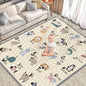 Baby Play MAT 59" X 71", Soft Thickened Anti-Slip Mat for Floor Playpen, Foldable and Machine Washable Baby Crawling Mat