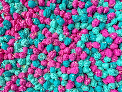 Colored Chickpeas for Sensory Play and Sensory Bins - Many Different Seasonal Colors (2 Cups, Summer 1)