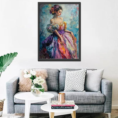 Noble Woman 1000 Piece Jigsaw Puzzles for Adults Court Style Royal Women Puzzle for Girls Gifts Classic Figure Challenging Puzzle Art Perfect for Game Pary Events