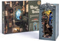 Rolife LED Book Nook Kit-Decorative Bookend Stand-3D Wooden Puzzle for Adults-Bookshelf Insert Booknook-Room Decor for Teen Girls Boys Women Men