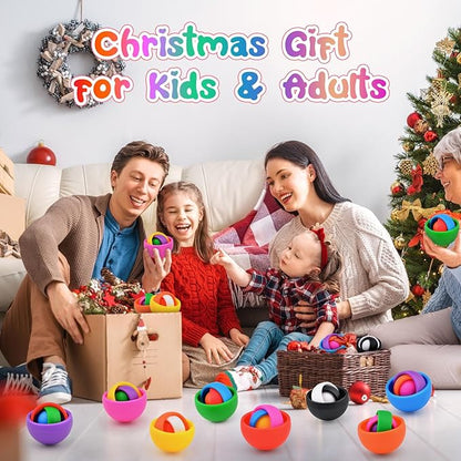 Fidget Toys Adults Pack, Fidget Spinner Set for Kids, Sensory Toys Boys Girls Teens Eaeter Egg Stuffers Party Favors, ADHD Autism Stress Relief Finger Toys, Gift for Kids Adult Birthday