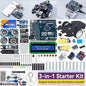 SunFounder Ultimate Starter Kit with Original Arduino Uno R4 Minima, 3 in 1 IoT/Smart Car/Basic Kit with Online Tutorials, for Beginners to Enthusiasts (Original Arduino Uno R4 Minima Included)