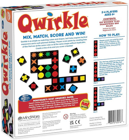 MindWare Qwirkle Board Game