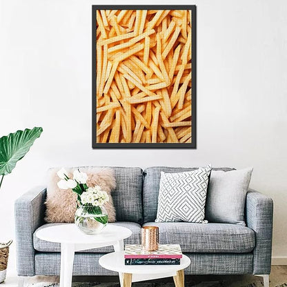 Tucocoo 1000 Piece Jigsaw Puzzles for Adults French Fries Jigsaw Puzzle Snack Food Art 1000 Pieces Puzzles for Challenging Family Activity Educational Game Colorful DIY Crafts Puzzle Wall Decor Gifts