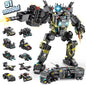 HISTOYE 51-in-1 Robot Building Kit for Kids Stem Building Toys Erector Set for Boys 8-12 Engineering Stem Projects Construction Building Blocks Toys Gifts for Boys Kids Age 6 7 8 9 10 11 12 Year Old