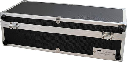 Ursae Minoris Elite Black Aluminum Box for 50 Certified or Certified-Style Coin Holders NGC, PCGS, ANACS, Elite, Lighthouse, BCW
