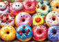 Jeaiciro 100 Piece Puzzles for Kids Ages 4-6 6-8 8-10, Colorful Donuts Jigsaw Puzzle Educational Toy for Kids Ages 5-8 Large Piece Puzzles for Seniors & Adults Fun Family Activity Gift for Child