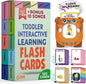 Just Smarty Talking Flash Cards for Toddlers | Alphabet Flash Cards for Kids Ages 2 3 4 5 6 | Speech Therapy and Autism Sensory Toys with Music, Phrases, ABC, Numbers, Sight Words | Pocket Toys