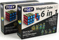 TOSY Magnet Cube 3x3 - 240 Magnets, 30 Blocks, 7 in 1: Puzzle Cube Game, Creative Building Blocks, Transformable Fidget Spinner, Infinity Cube, Magnet Tiles, UV Flashlight, Glowing STEM Toy, 2-Pack