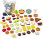 Learning Resources New Sprouts Complete Play Food Set - 50 Pieces, Ages 2+ Toddler Play Food, Kitchen Play Food, Play Food Sets for Kids