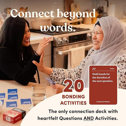 Parents Are Human, Get to Know Each Other Better, Parents, Families, Teens & Kids Relationship Building, Light & Deep Questions, 70 Questions & Activity Cards, English + Traditional Chinese