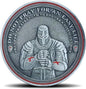 Christian Warrior Challenge Coin - The Knight Templar Coin Red Cross Religious Collection Coin