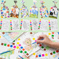 Rotu Party Favors for Kids 4-8, 15 Pack Goodie Bags Stuffers for Kids Paint with Water Coloring Books for Ages 8-12 Watercolor Painting Set Birthday Gifts Classroom Prizes, 106Pcs