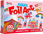 Klever Kits Foil Art Kit for Kids - Arts & Crafts Supplies, Mess Free Coloring, Foil Foam Stickers, Creative Travel Toys, Birthday Gifts for Boys & Girls Ages 4 and Up