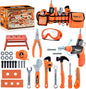 Kids Tool Set Toddlers Tool Kit 3 4 5 Year Old Construction Toys for Boys Birthday Gifts Age 3 4 5