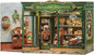 CUTEBEE Book Nook Kit, DIY Miniature House Kits for Adult and Teens, Dollhouse Booknook Tiny House, Bookshelf 3D Wooden Puzzle, DIY Craft Gifts for Family and Friends (Blossom Florists)