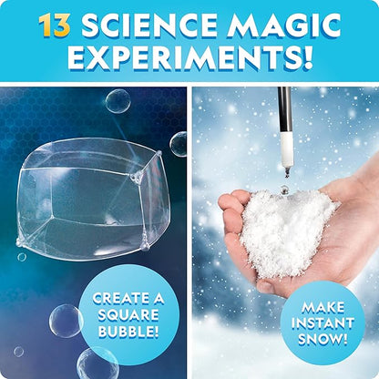 National Geographic Mega Science Lab - Science Kit for Kids with 130+ Easy Experiments, Featuring Earth Science, Chemistry Set, and Magic STEM Projects for Boys and Girls (Amazon Exclusive)