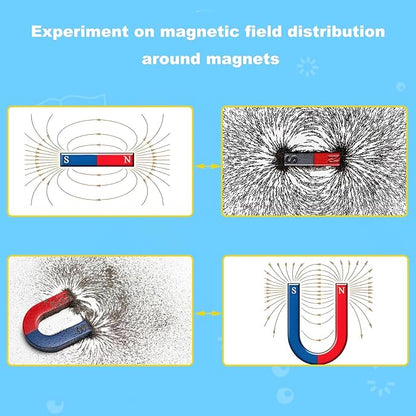 Large Science Lab Magnet Kit Physics Electromagnet Experiment Set for School Education Science Experiment Tools Teacher Supply