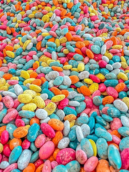 Summer Themed Sensory Beans - Colorful Sensory Bin Filler - 2 Cups