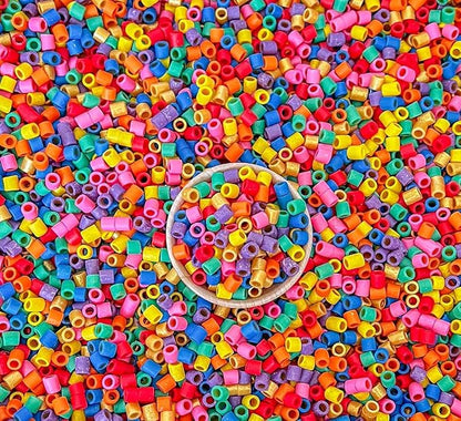 4 Cups of Rainbow Ditalini Pasta Sensory Bin Filler For Sensory Table