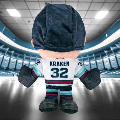 Bleacher Creatures Seattle Kraken Player 8" Kuricha Sitting Plush - Soft Chibi Inspired NHL Player