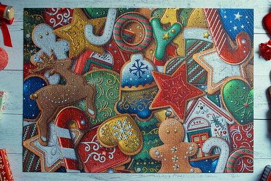 Festive Cookies | Traditions by Mosaic Puzzles - 1000 Piece Puzzle
