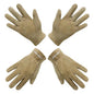 HANDLANDY Kids Genuine Leather Work Gloves for ages 3-11, Children Gardening Gloves for Boys, Girls (Small (for age2-4), 2 pairs)