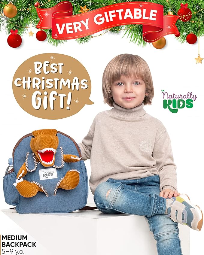 Dinosaur Toys for Kids 5-7, Gifts for 5 Year Old Boys, 4 Year Old Boy Birthday Gift, Toddler Dinosaur Backpack