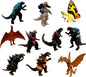 Set of 10 pcs Action Figures King of The Monsters Dragon - Highly Detailed and Articulated Collectible Toys