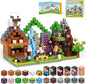 Magnetic Blocks, Magnetic Building Blocks Gryxpox, Magnet Tiles with Adventure World Blocks Toy, Magnetic Blocks For Kids Ages 4-8, STEM Sensory Toys for Ages 3+ Toddlers Kids Girl Boys Birthday Gifts