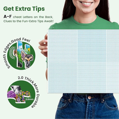 300 Piece Puzzles for Adults,Fun Puppies Puzzle for Adults Teens,Large Piece Cute Dogs Jigsaw Puzzle for Kids Ages 8-10 10-12,Glossy Sturdy Pieces,Challenging Family Game Great Gift Idea,20.5 x 15 in