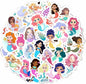 BulbaCraft Mermaid Stickers for Girls, Mermaid Decals for Laptop, Cups, Water Bottles, Gifts for Women & Men