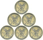 Archangel Saint Michael Challenge Coin Religious Coins Christian Collectors Coin (Pack of 6)
