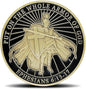 Armor of God Challenge Coin - Ephesians 6:11 Inspirational Gift for Spiritual Protection & Faith
