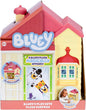Bluey Play Date Plush Surprise, Decorate House with Stickers, Attach The Play Time Sign, Then Open The Door for a Surprise to Appear, Style May Vary