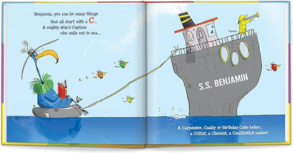 I See Me! ABC What I Can Be! - Personalized Children's Story (Hardcover)