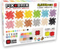 Pix Brix Pixel Art kit Puzzle Bricks – 6,000 Piece Pixel Art Container, 12 Color Light Palette – Interlocking Building Bricks, Create 2D and 3D Builds Without Water or Glue – Stem Toys, Ages 6 Plus