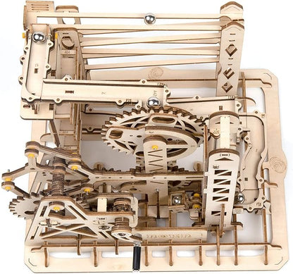 ROKR Marble Run 3D Wooden Puzzles Model Building Kits for Adults - Educational Project Brain Teaser, DIY Crafts for Adults & Kids (Ladder)