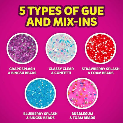 Elmer’s Gue Premade Slime Slime Kit Includes Fun Unique Add-Ins Party Pack 20 Count