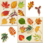 Kathfly 2 Pieces Leaf Wooden Jigsaw Puzzles Leaf Puzzle Montessori Toy Early Educational Learning for Birthday Gift Early Education School(Fresh)
