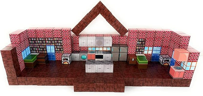Magnetic Building Blocks Sweet Home, 100 PCS, STEM Learning, for Girls and Boys Ages 4 5 6 7 8 9 10, Attractive Birthday, Educational and Screen Free
