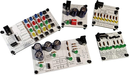 Learn to Solder | Electronics Learning Board: Resistance | STEM Kit | Practice Soldering & Learn Electronics